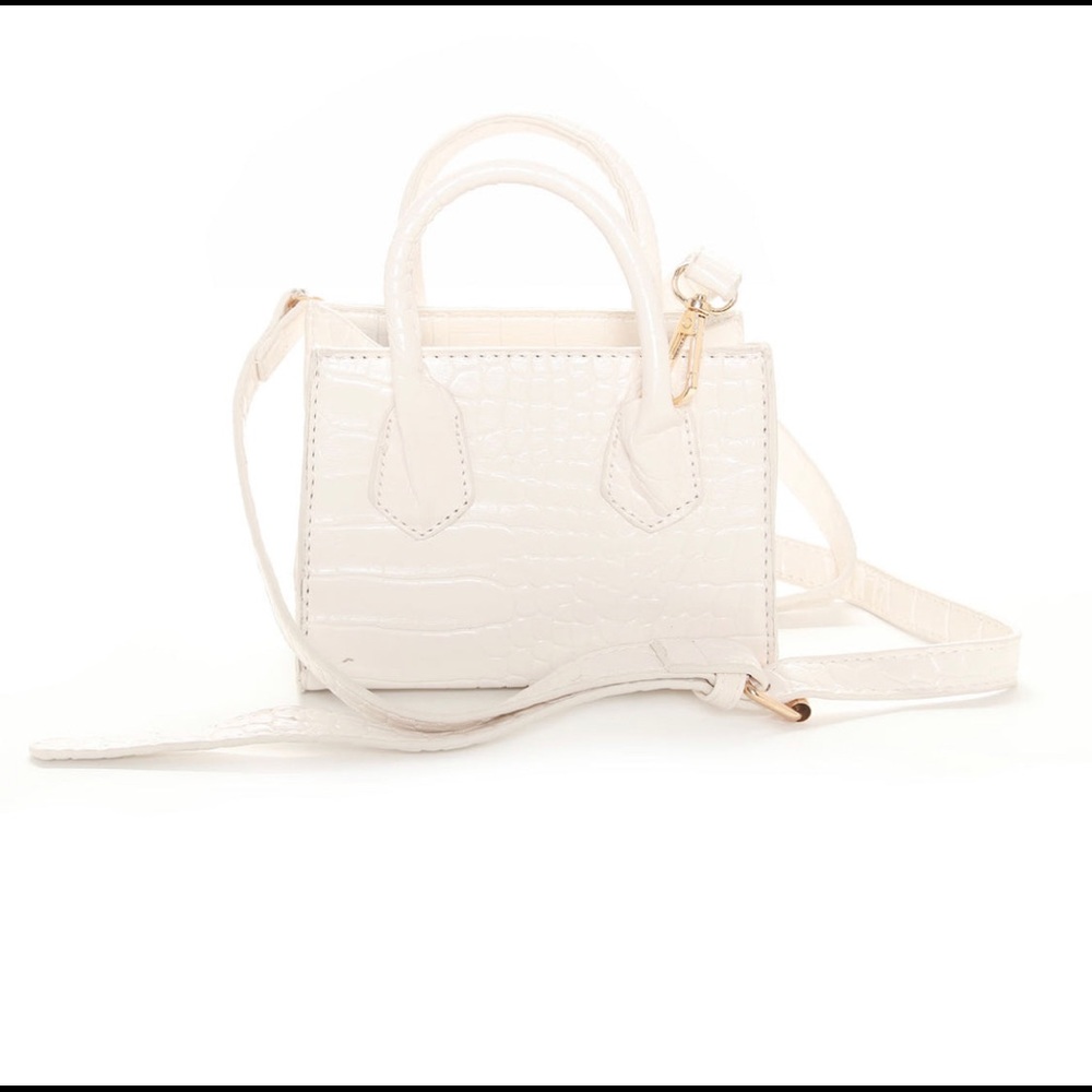 Fashion Nova White MINI Purse
